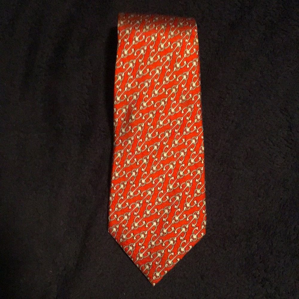 Hermès Paris silk tie